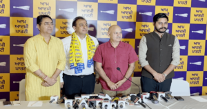 जालंधर में ‘आप’ को मिला नया सहयोग: उद्योगपति नितिन कोहली पार्टी में शामिल, बनाए गए जालंधर सेंट्रल के प्रभारी।