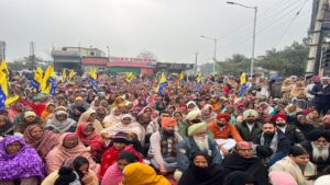 फतेहगढ़ साहिब में मनरेगा के समर्थन में ‘APP’ का जोरदार प्रदर्शन