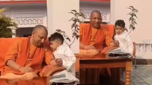 क्‍या चाहिए बताओ? CM योगी ने पूछा तो कान में बोला बच्‍चा- ‘चिप्‍स’, हंस पड़े श्रद्धालु और सुरक्षाकर्मी