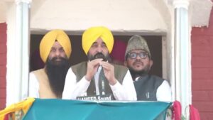 पंजाब CM भगवंत मान मलेरकोटला ईदगाह पहुंचे:मुस्लिम भाईचारे को दी ईद की बधाई, मेडिकल कॉलेज खोलने का ऐलान किया