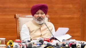 पंजाब देश के शीर्ष 3 राज्यों में शामिल, अपना कर राजस्व बढ़कर ₹57,919 करोड़ हुआ: हरपाल सिंह चीमा