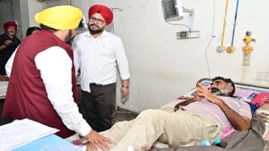 CM भगवंत सिंह मान द्वारा बठिंडा के एडवांस्ड कैंसर इंस्टीट्यूट का अचानक दौरा, सुविधाओं और मरीजों की देखभाल का जायजा लिया