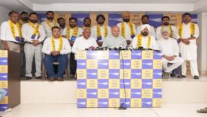 संगरूर में कांग्रेस को बड़ा झटका: सीनियर नेता और प्रमुख कार्यकर्ता आम आदमी पार्टी में शामिल